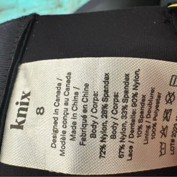 Knix Lace Wingwomen Contour Bra Black Size 8 Fits 40D, 42D, 40DD, 42DD, 40E NWT - Picture 5 of 5